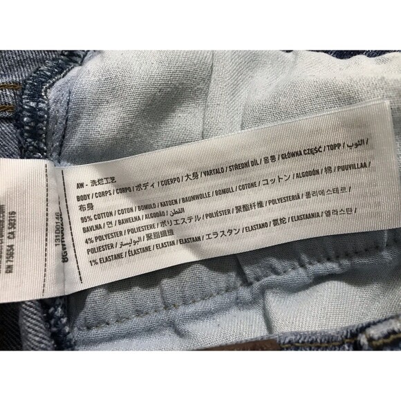 Abercrombie & Fitch Jeans Mens 33x34* Skinny Stretch Tapered Medium Wash Preppy - Picture 8 of 13